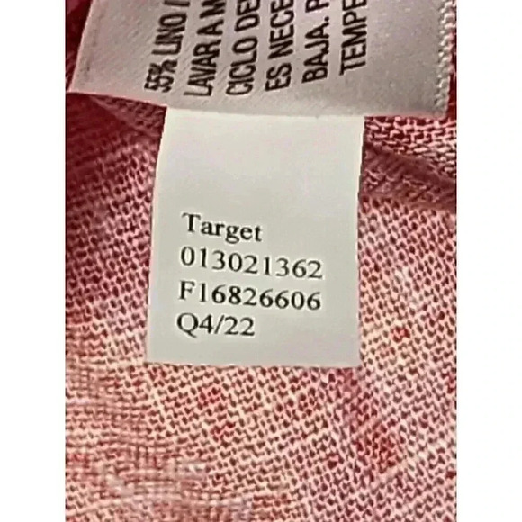 NWT Universal Thread Women's Puff Elbow Sleeve Offshoulder Blouse Red Floral XL - Picture 6 of 6